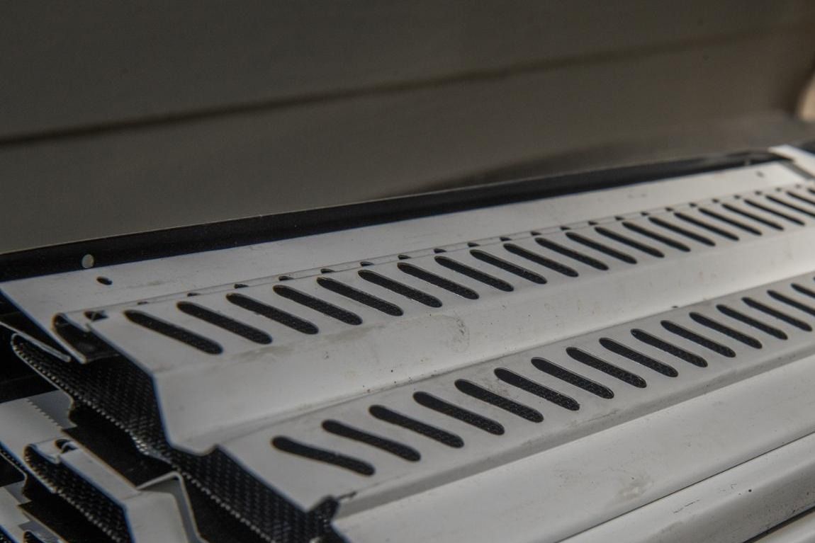 BroGuard panels stacked on the truck before an install